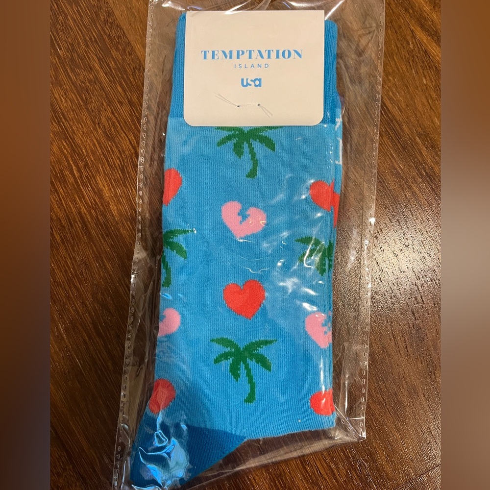 Temptation Island USA Socks | Still in Package, brand new